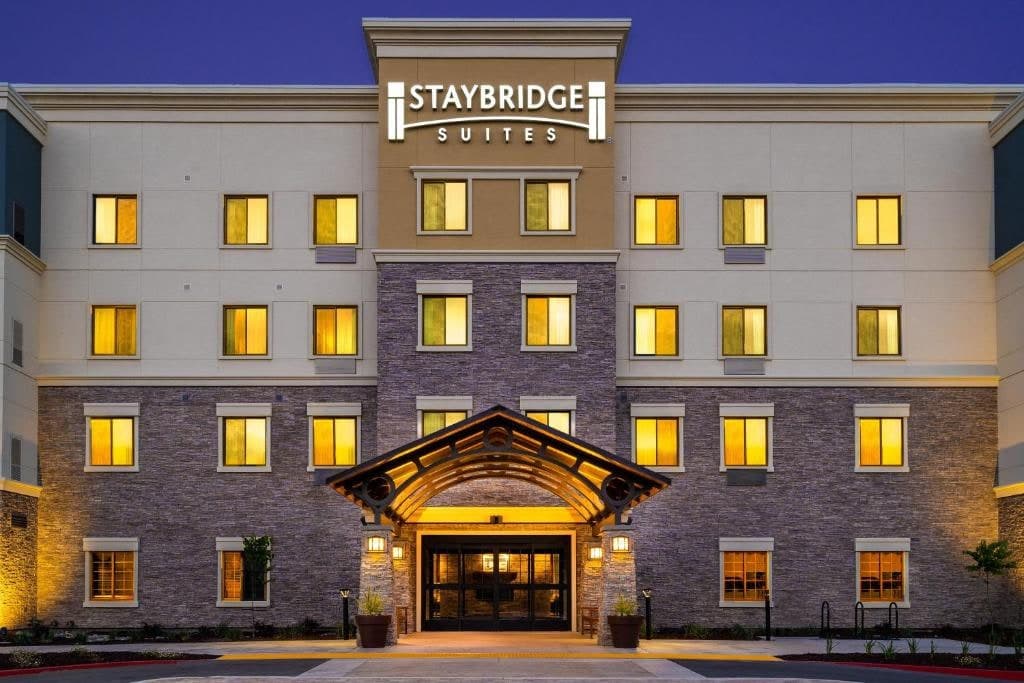 Exterior at dusk